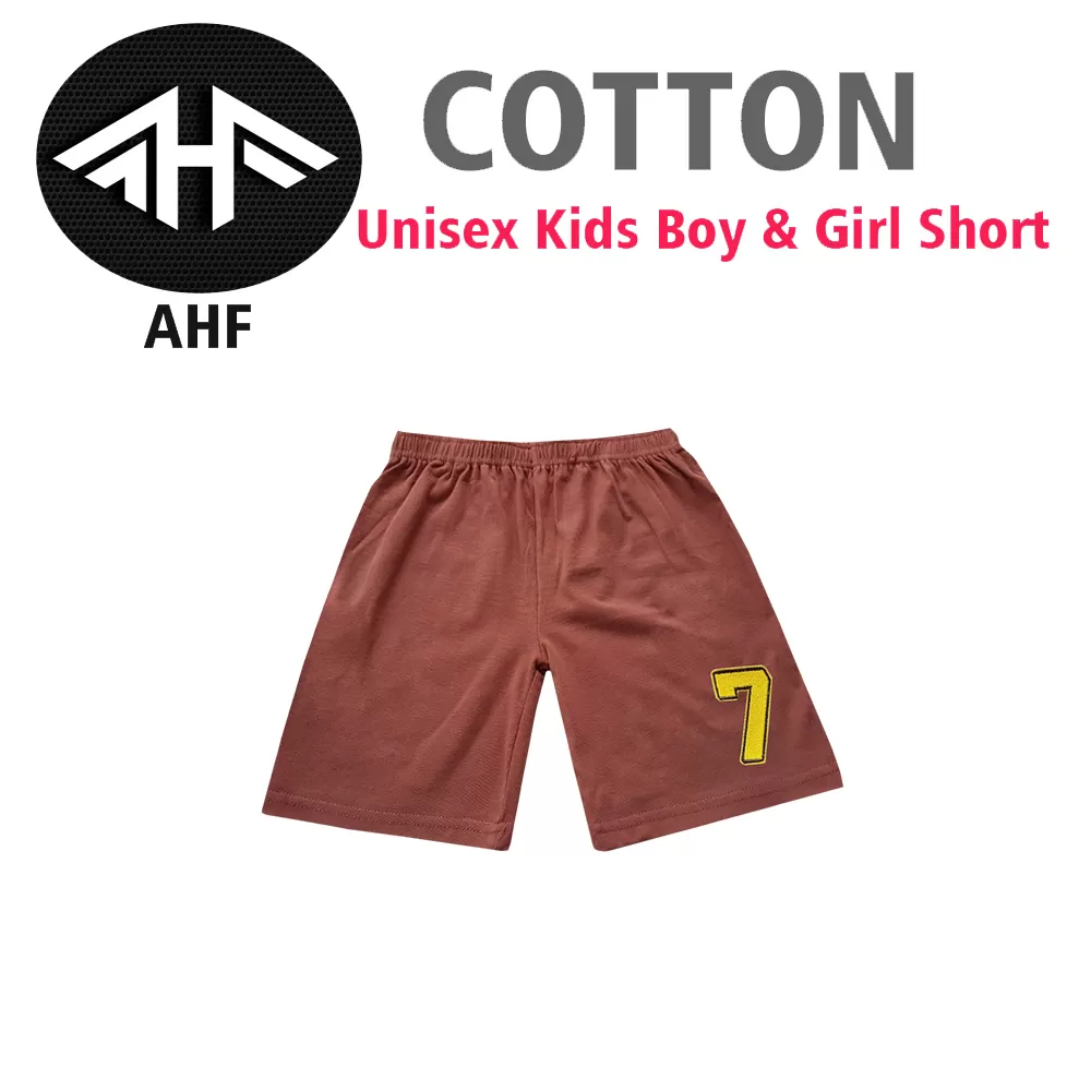 7-8 yrs Unisex Kids Boy & Girl Cotton Short - 1 PACK - image 3