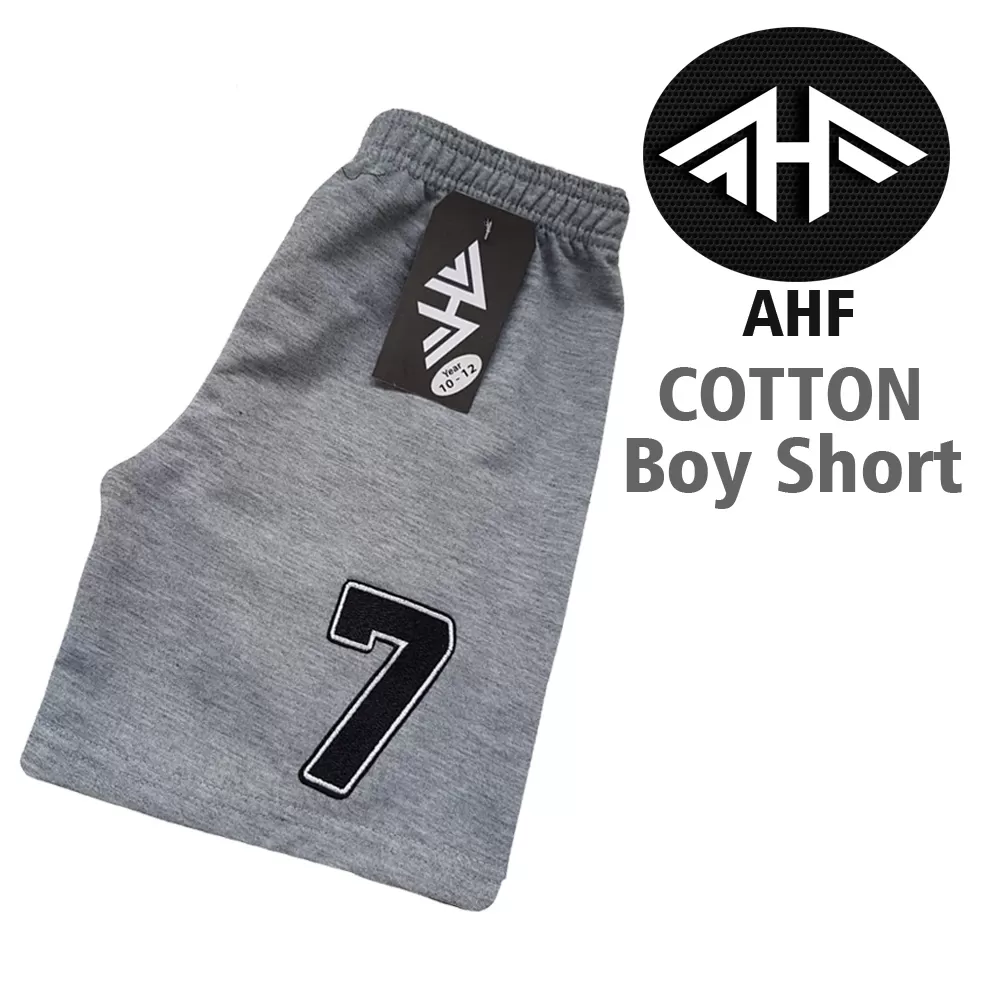 10-12years Kids Boy Short Pure Cotton Pants - Grey  - image 3