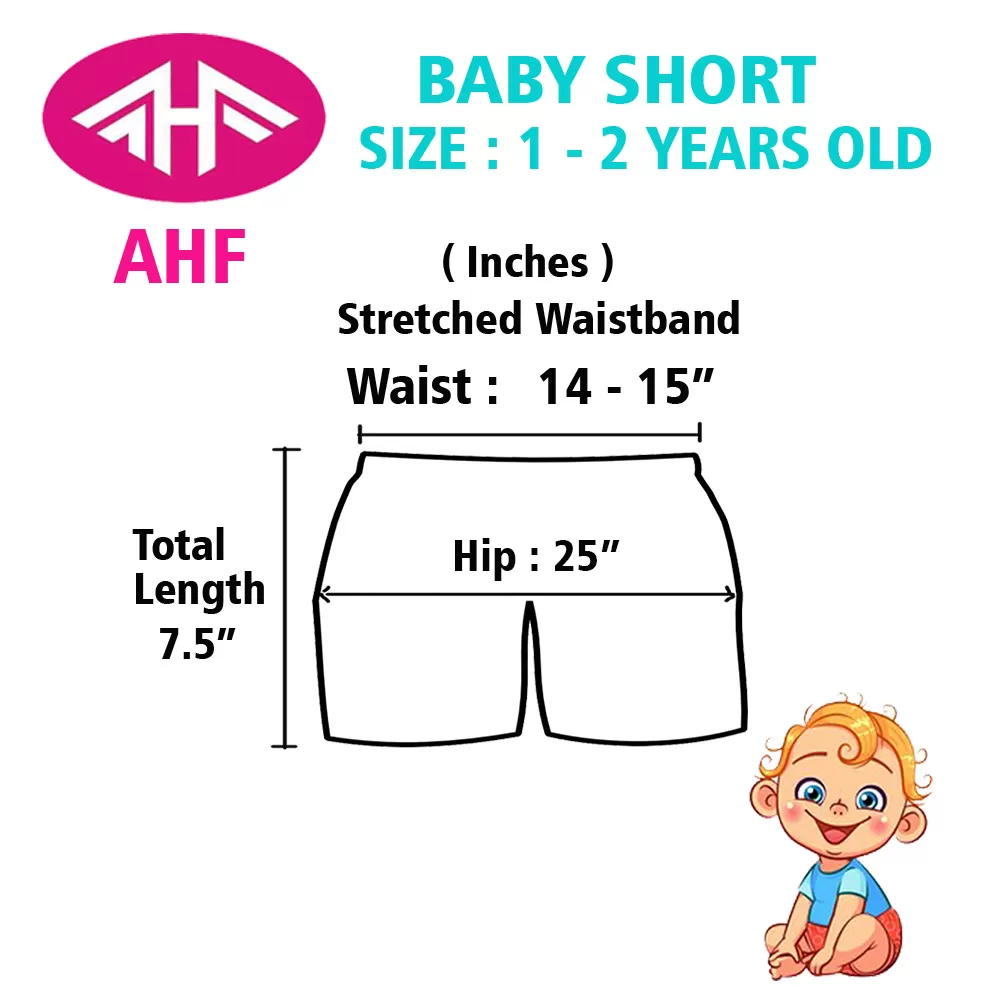 2 yrs Baby Cotton Short Pants  - 2 Pack - image 2