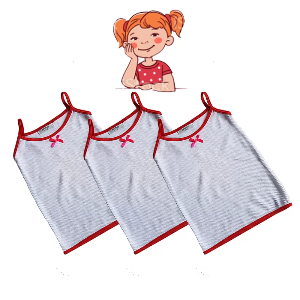 4-5 yrs Kids Girl Cotton Vest Top For Size 4  - image 1