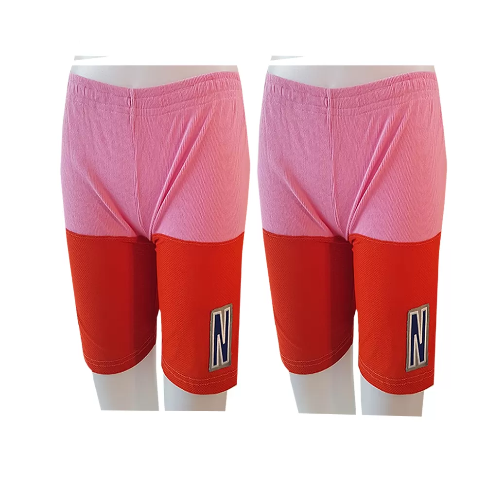 14 yrs Boy & Girl Ice Cream Soft Cotton Short - 2PCs - image 1