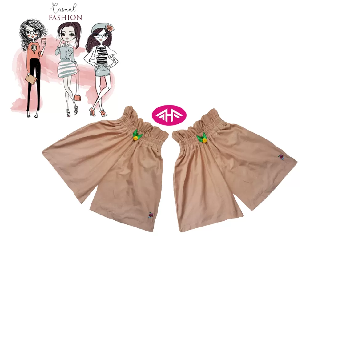9-10 yrs AHF  Kids Girl Fancy Short Pants  - image 1