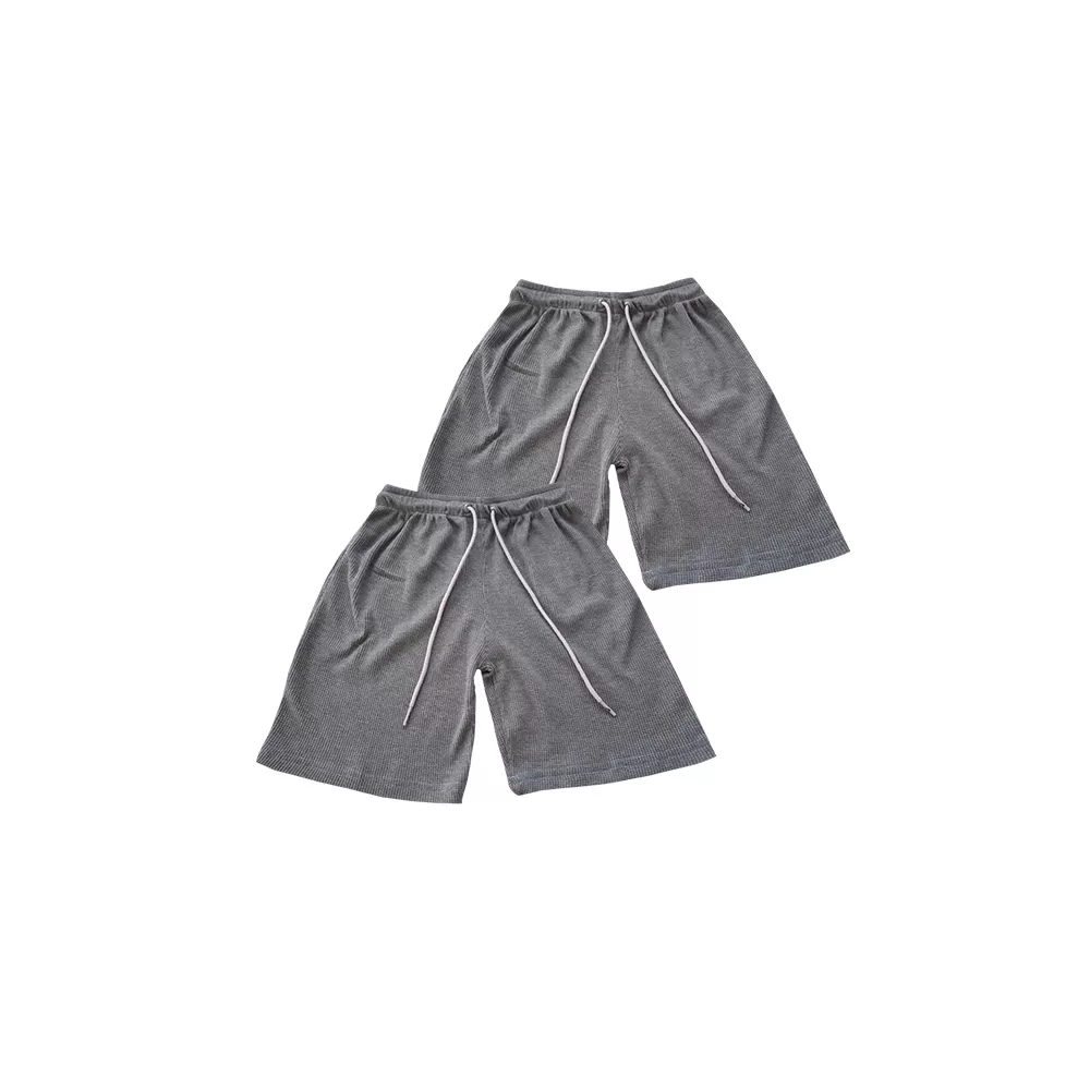 10-11 yrs Kids Boy & Girl Short Pure Cotton  - 2PCs - image 1