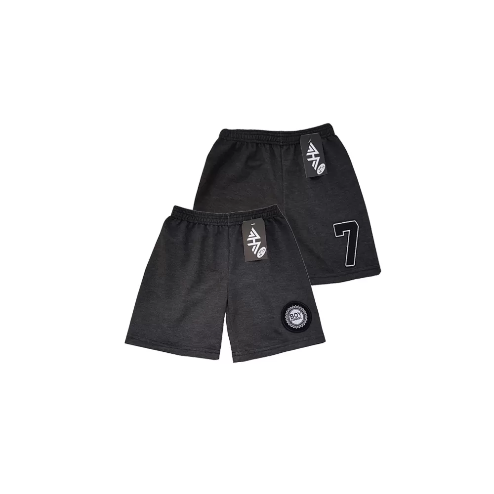10-12years Kids Boy Short Pure Cotton Pants - Grey  - image 1