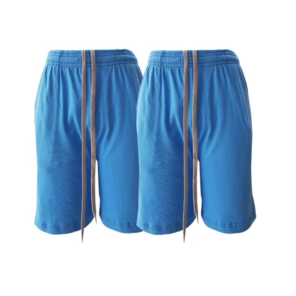  New Men & WoMen Pure Cotton Short Pants - 2PCs - image 2