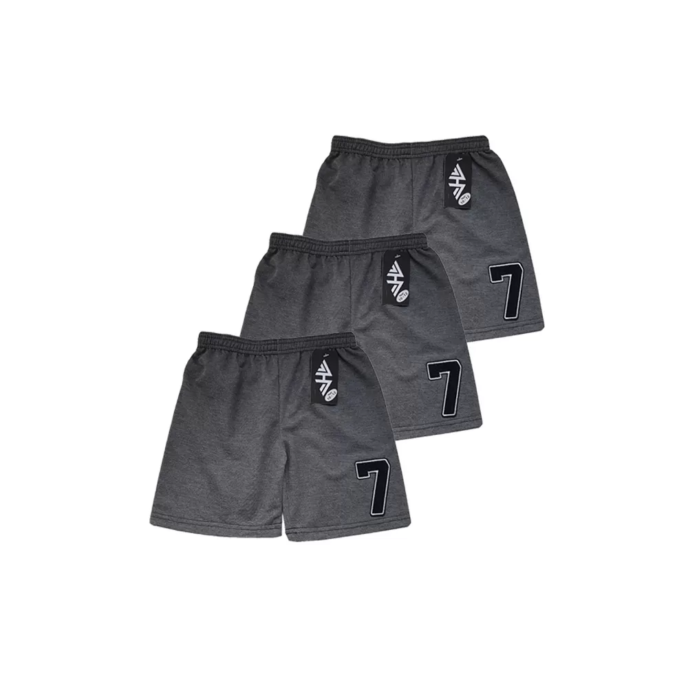 10-12years Kids Boy Short Pure Cotton Pants - Grey  - image 1