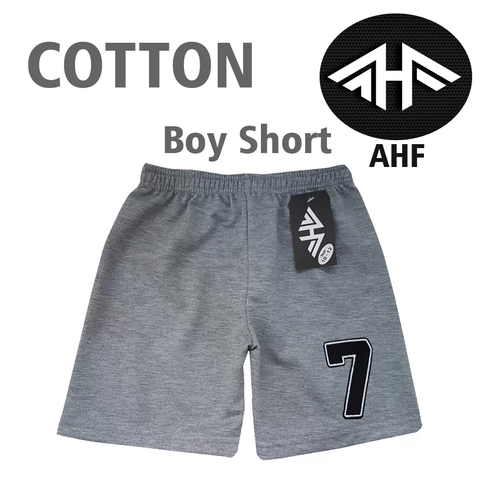 10-12years Kids Boy Short Pure Cotton Pants - Grey  - image 4