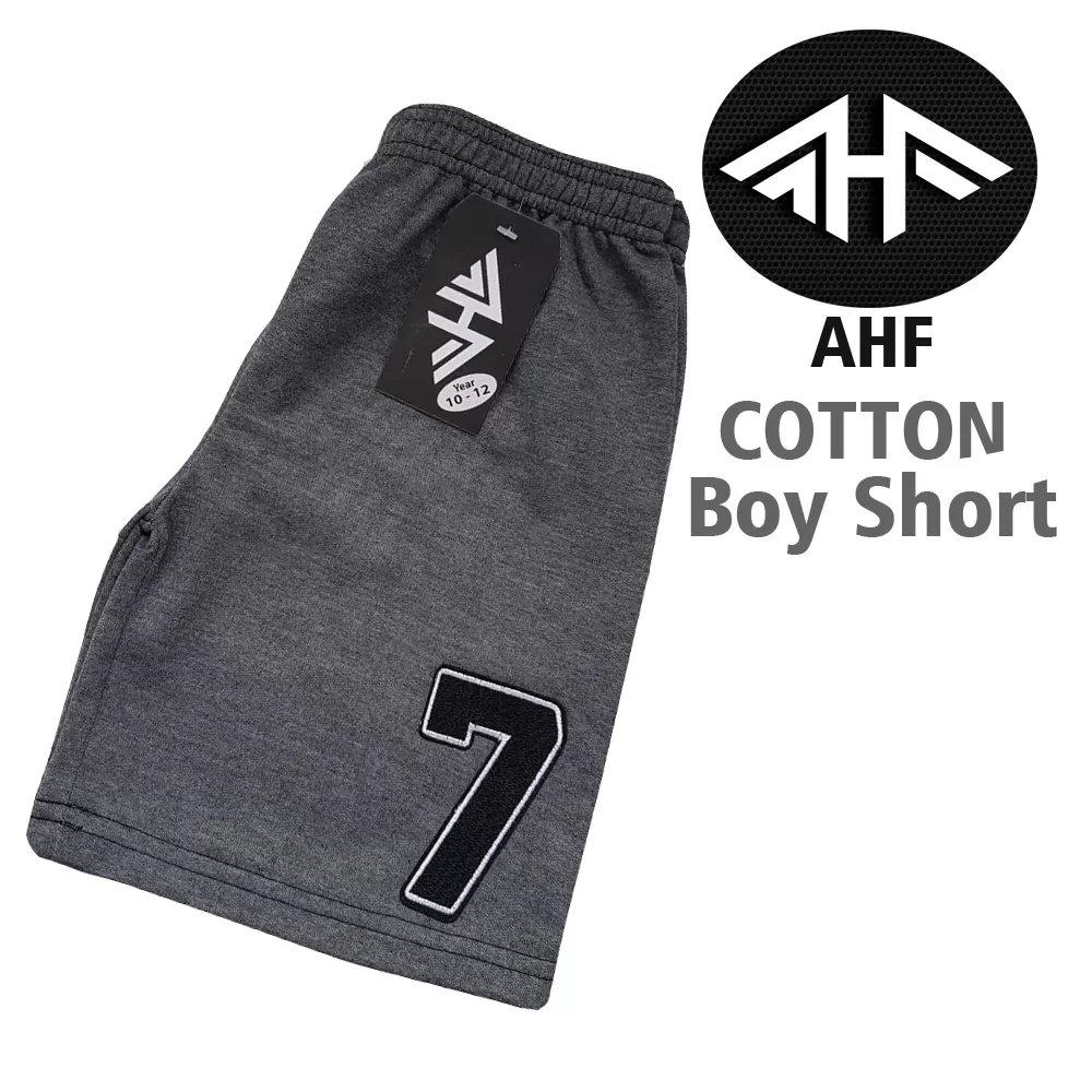 10-12years Kids Boy Short Pure Cotton Pants - Grey  - image 3