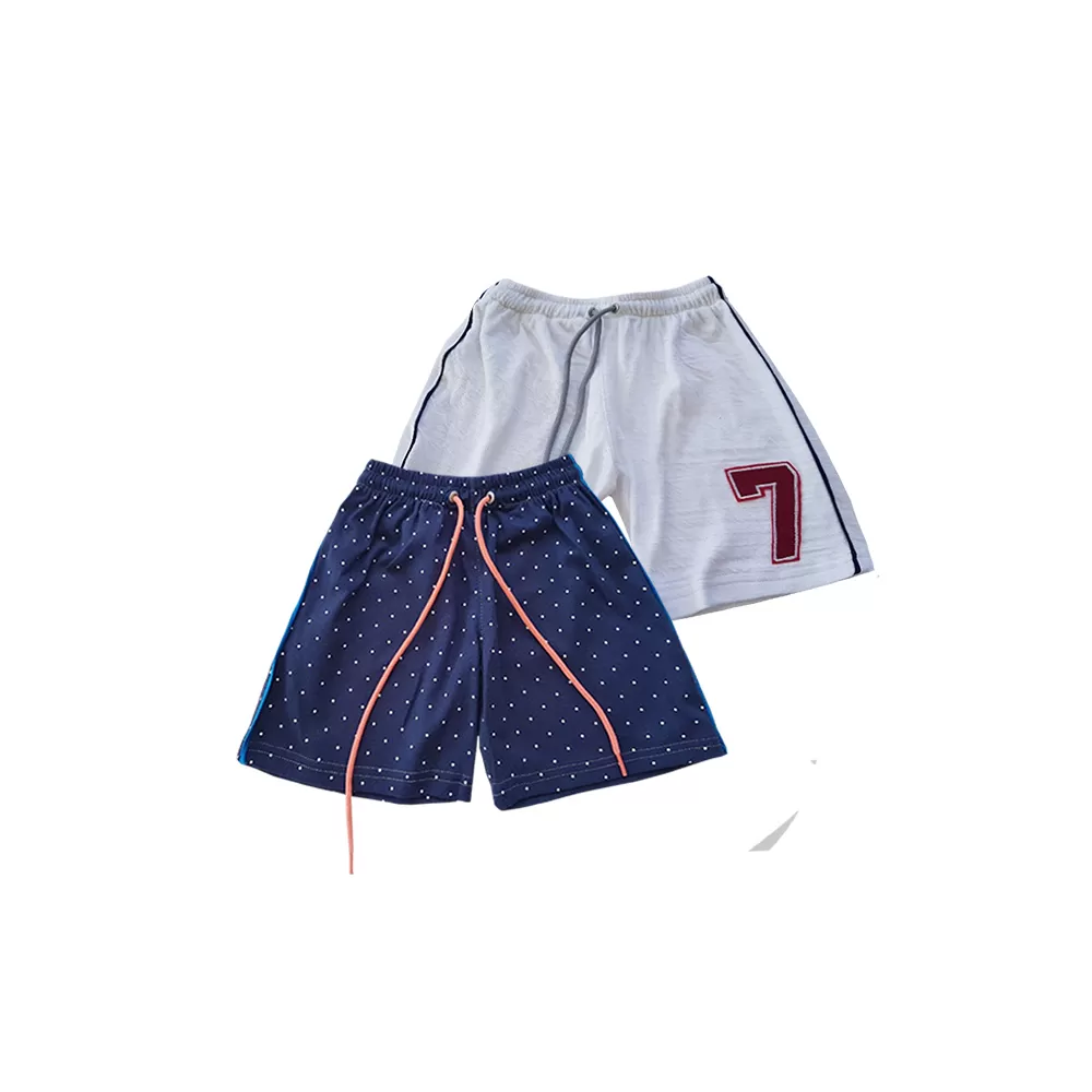 10-11 yrs Kids Boy & Girl Short Pure Cotton - 2PCs