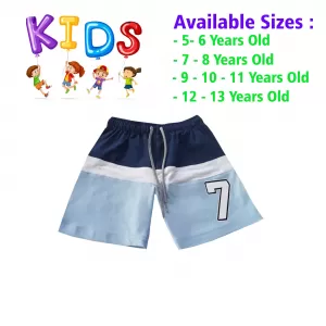 7-8 yrs Unisex Kids Boy & Girl Cotton Short - 1 PACK