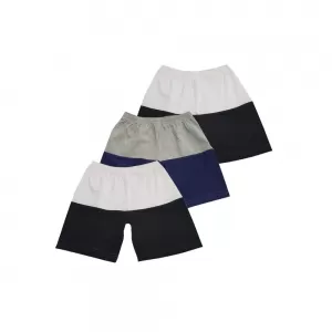 One size Boyand GirlCotton Short Pant - 3 Pack