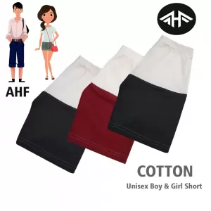 One size Boyand GirlCotton Short Pant - 3 Pack