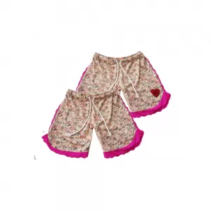 10-11 yrs Kids Girl Short Pure Cotton Pants 
