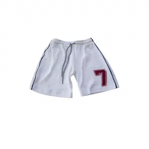 White 9-10 yrs Kids Boy & Girl Short Pure Cotton  