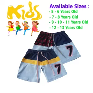 12-13 yrs Unisex Kids Boy & Girl Cotton Short - 2Pcs