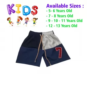 7-8 yrs Unisex Kids Boy & Girl Cotton Short - 1 PACK