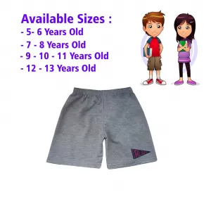 12-13 yrs Kids Boy & Girl Cotton Short Pants - 1PCs