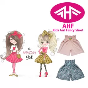 9-10 yrs AHF  Kids Girl Fancy Short Pants 