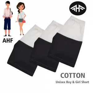 One size Boyand GirlCotton Short Pant - 3 Pack