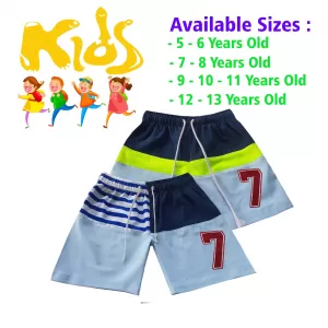 10-11 yrs Unisex Kids Boy & Girl Cotton Short - 2PCs