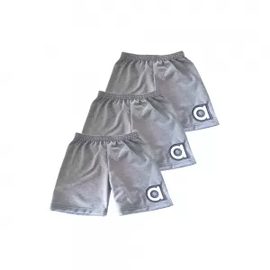 11-12 yrs Kids Boy Short Pure Cotton Pants - Grey 