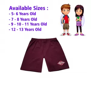 7-8 yrs Unisex Kids Boy & Girl Cotton Short - 1 PACK