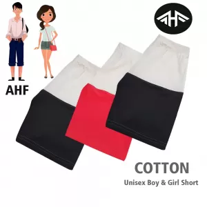One size Boyand GirlCotton Short Pant - 3 Pack