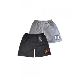 11-12 yrs Kids Boy Short Pure Cotton Pants - Grey 