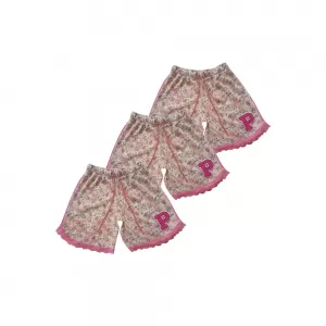 Multicolor 10-11 yrs Kids Girl Short Pure Cotton  