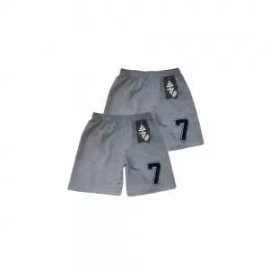 10-12years Kids Boy Short Pure Cotton Pants - Grey 