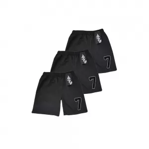 10-12years Kids Boy Short Pure Cotton  - Dark Grey 