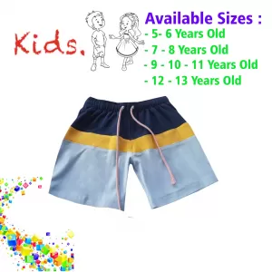 10-11 yrs Unisex Kids Boy & Girl Cotton Short 