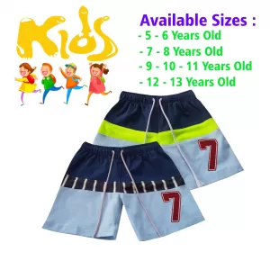 7-8 yrs Unisex Kids Boy & Girl Cotton Short - 2 PACK