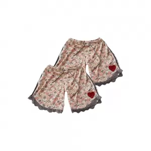 10-11 yrs Kids Girl Short Pure Cotton Pants 