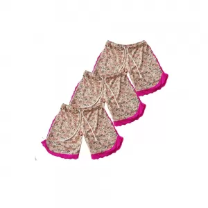 10-11 yrs Kids Girl Short Pure Cotton Pants 