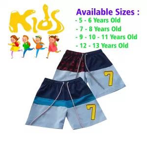 5-6 yrs Unisex Kids Boy & Girl Cotton Short - 2 PACK