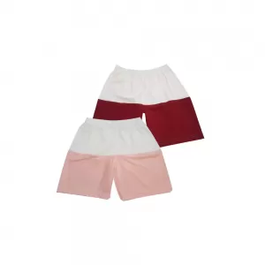 One size Boyand GirlCotton Short Pant - 2 Pack