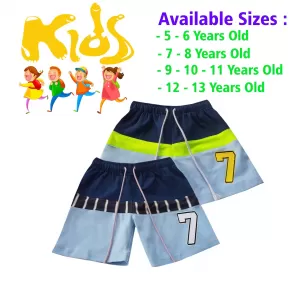 7-8 yrs Unisex Kids Boy & Girl Cotton Short - 2 PACK