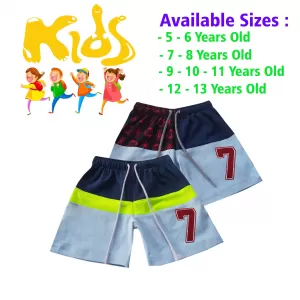 10-11 yrs Unisex Kids Boy & Girl Cotton Short - 2PCs