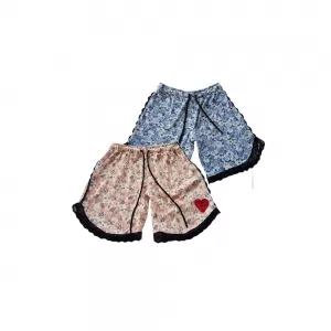 10-11 yrs Kids Girl Short Pure Cotton Pants 