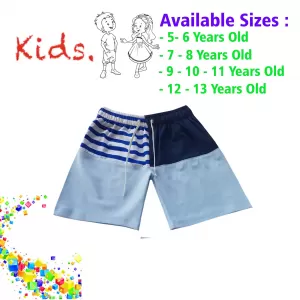 5-6 yrs Unisex Kids Boy & Girl Cotton Short - 1 PACK