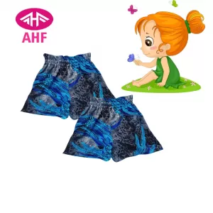 3-4 yrs AHF   Kid Girl Frill Viscose Short - 2 Pack