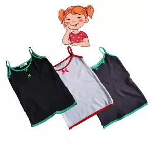 4-5 yrs Kids Girl Cotton Vest Top For Size 4 
