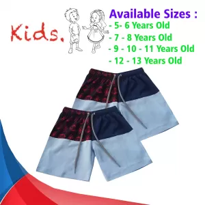 10-11 yrs Unisex Kids Boy & Girl Cotton Short - 2PCs