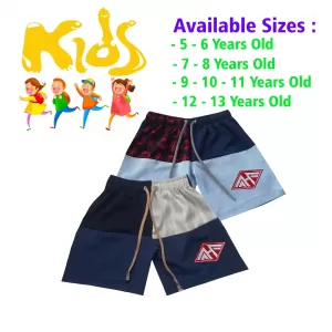 12-13 yrs Unisex Kids Boy & Girl Cotton Short - 2Pcs