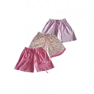 Multicolor 10-11 yrs Kids Girl Short Pure Cotton  