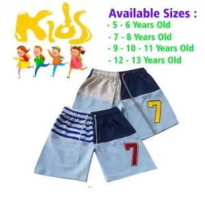 10-11 yrs Unisex Kids Boy & Girl Cotton Short - 2PCs
