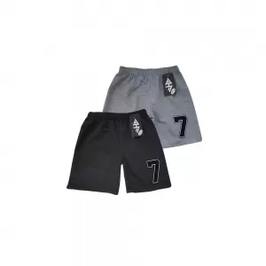 10-12years Kids Boy Short Pure Cotton Pants - Grey 