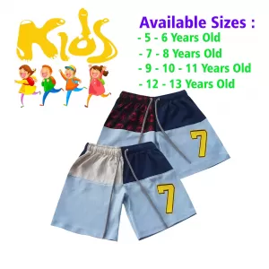 12-13 yrs Unisex Kids Boy & Girl Cotton Short - 2Pcs