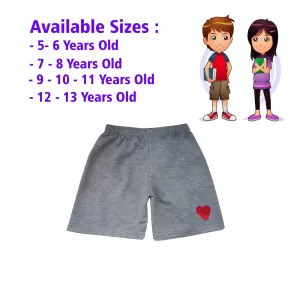 12-13 yrs Kids Boy & Girl Cotton Short Pants - 1PCs